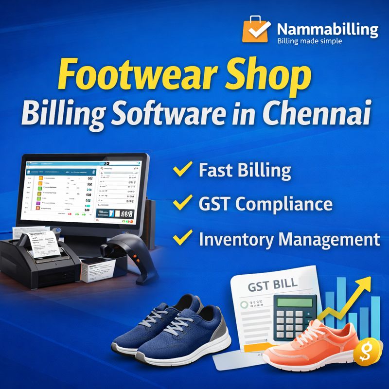 Footwear Shop POS Billing Software in Chennai